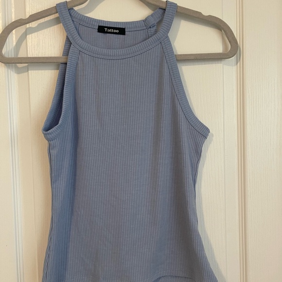 Light Blue Halter top - Picture 4 of 6